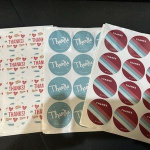 Poshmark Thank You stickers